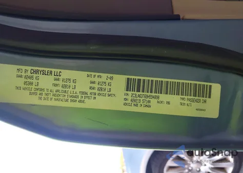 2009 Chrysler 300C Hemi из США, поврежденный, VIN 2C3LA63T69H594898